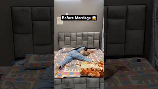 Before Vs After Marriage 😂 comedy rajatswati comedymovies funny rajatofficial couple sleep [upl. by Cornwell]