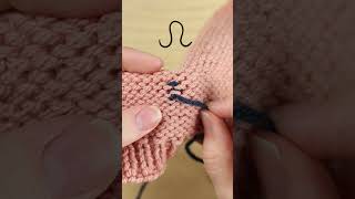 How to Weave in Ends in Stockinette [upl. by Initirb692]