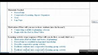 Lesson Plan With Examples Video [upl. by Johnston]