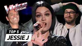 JESSIE J in The Voice  The Voice Global PART 2 [upl. by Nrubua]