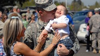 Soldiers Coming Home Surprise Compilation 2016  4 [upl. by Itoc]