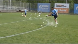 Hulk rompe balon entrenando en Zenit • HD ★ BalonFans [upl. by Keeton959]