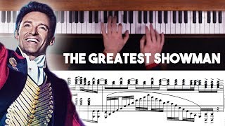 The Greatest Showman Advanced Piano Medley with Sheet Music [upl. by Jasper]