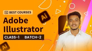 Adobe Illustrator Class 1। GDF Batch2। Adobe Illustrator Bangla Tutorial। [upl. by Dino]