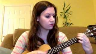 quotLa Vie en Rosequot ukulele cover Cristin Milioti Version from How I Met Your Mother [upl. by Ahsauqram]