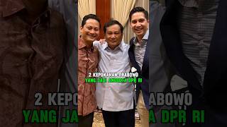 2 KEPONAKAN PRABOWO SUBIANTO YANG JADI ANGGOTA DPR RI [upl. by Malik]