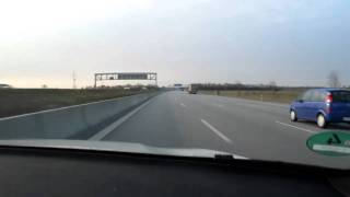 Driving 130 MPH 210 KPH on the Autobahn near Munich [upl. by Jacinthe]