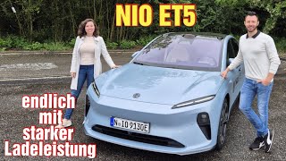 NIO ET5 Autotest Verbrauch Reichweite Ladegeschwindigkeit amp Assistenzsysteme im Test [upl. by Elocen]