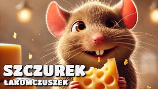 🐹 Szczurek Łakomczuszek  Audiobook dla dzieci  Bajka do słuchania na dobranoc 🐹 [upl. by Yasnyl]