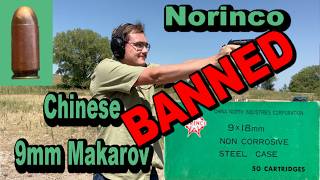 BANNED Norinco 9mm Makarov Review and History [upl. by Nelleoj]