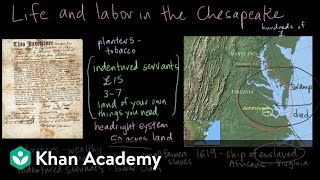 Jamestown  life and labor in the Chesapeake [upl. by Alikat]