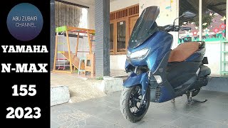 Review ringkas Yamaha NMAX 155 Varian Standar 2023 quotATquot  Indonesia [upl. by Arissa]