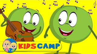 Peas Porridge Hot  Nursery Rhymes And Kids Songs by KidsCamp [upl. by Horan]