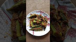 Bharva Bhindi shortshortfeed [upl. by Eliga]