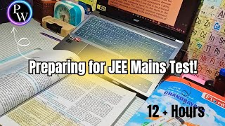 A Productive Day in life of JEE Aspirant  JEE Journey jee2025 motivation [upl. by Graig]