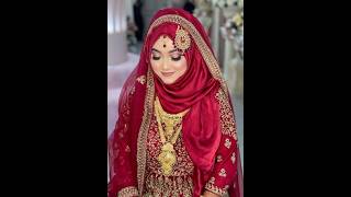 Hijabi bridal ideas ♥️bridal bridalmakeup wedding viralvideo shorts [upl. by Laira589]