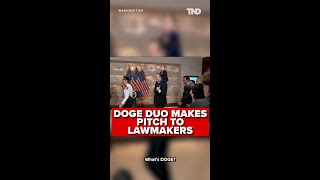 DOGE duo makes pitch to lawmakers [upl. by Anitnegra]