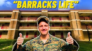 Barracks life of an ACTIVE DUTY MARINE [upl. by Nilatak]