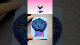 I drew Jevin Blue from Incredibox Abgerny with a Magic Sponge Eraser sprunki incredibox 스프런키 [upl. by Adlemi150]