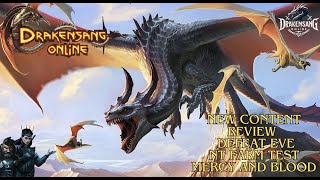 Drakensang Online  New Content Review  Defeat Event Farm Test Mercy and Blood  Drakensang  Dso [upl. by Tivad576]