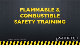 Flammable amp Combustible Liquids Training [upl. by Sianna921]