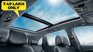 Top 10 CHEAPEST Cars with PANORAMIC SUNROOF in INDIA 2024 [upl. by Gabriell583]