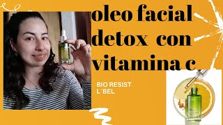 Óleo Efecto Détox Vitamina C Bio Resist LBel [upl. by Llertnahs]