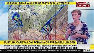 Romica Jurca O furtună cu putere de uragan loveşte România [upl. by Anirt536]