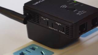 Setup Tutorial Wavlink AERIAL N300 WN578R2 Wireless APRange ExtenderRouter Hardware Overview [upl. by Lehcer]