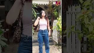 Mahima Makwana Spotted At The Backyard Brew Versova  shorts viral trend [upl. by Yrehc]