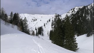 Skitour Hochfelln 1674m  Chiemgauer Alpen [upl. by Afital136]