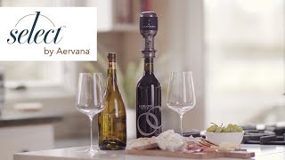 How to use your NEW Aervana Select Adjustable Wine Aerator [upl. by Odin]