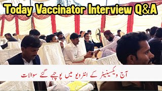 Vaccinator interview Questions and AnswersWhat questions are asked in Vaccinator interview [upl. by Ahkeber]