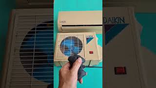 DAIKIN air conditioner remote control [upl. by Aetnahc]