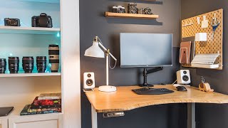 Home Office and Dream Desk Tour — A Photographer’s Workspace [upl. by Wolfgang]