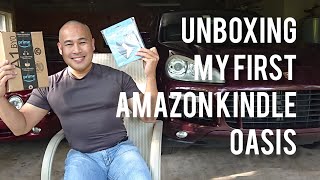 Amazon 2019 Kindle Oasis 9th Generation 32GB Unboxing Review Impression [upl. by Lothair]