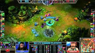 DIG vs C9  Dignitas vs Cloud 9 Game 2  Semi finals NA Regional PlayOffs PAX 2013  Full game HD [upl. by Jariah181]