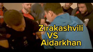 Irakli Zirakashvili vs Nurdaulet Aidarkhan armwrestling [upl. by Firmin]