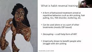 Habit Reversal Training for Excoriation Disorder pt 1 [upl. by Isayg]