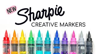 NEW Sharpie Creative Marker Review for Hand Lettering [upl. by Igenia738]