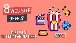 8 Sıradışı Web Sitesi Önerisi  Film Dizi Tutkunlarına Özel [upl. by Graehme]