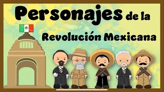 Personajes de la Revolución Mexicana [upl. by Annavoig596]