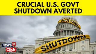 USA News  Govt Shutdown  US Congress Passes Spending Bills Hours Before Shutdown Deadline  N18V [upl. by Jere658]