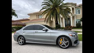 FOR SALE 2015 MERCEDES BENZ C300 4MATIC  AMG SPORT PACKAGE  CONTACT US TODAY [upl. by Duhl]