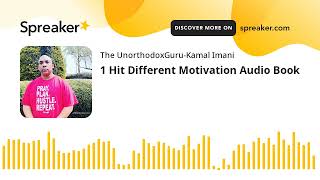 1 Hit Different Motivation Audio Book [upl. by Pike]