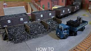 How to build Coal Staithes  00 gauge model railway [upl. by Anadroj]