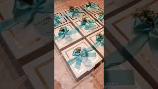 Baat Pakki Boxes  Engagement Ring ceremony  Nikkah Boxes Wedding Trousseau packings [upl. by Godber895]