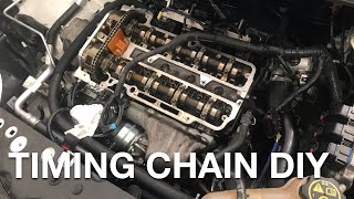 P0016 code Ecotec 14 timing chain replacement [upl. by Tezile651]