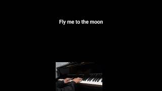 Fly me to the moon  Astrud Gilberto Piano Karaoke Lyrics [upl. by Eldnek]