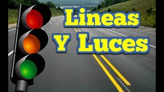 APRENDER A MANEJAR UN AUTOMIL Y CONDUCIR EN LUCES LINEAS Y SEÑALES DE TRANSITO manejo trafico [upl. by Akemahs]